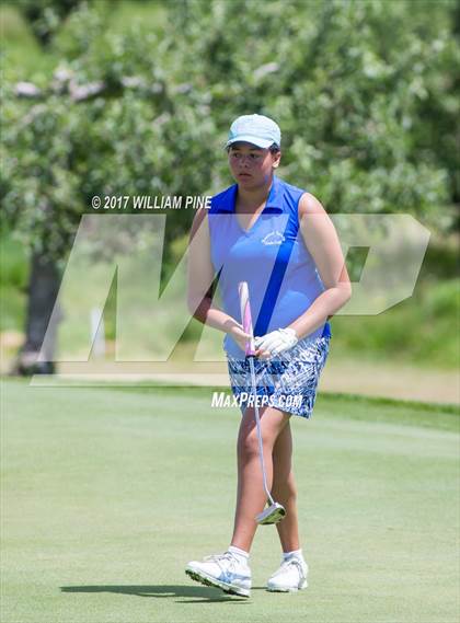 Thumbnail 2 in Section 9 Girls Golf Championship (Day 2) photogallery.