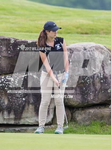 Thumbnail 3 in Section 9 Girls Golf Championship (Day 2) photogallery.