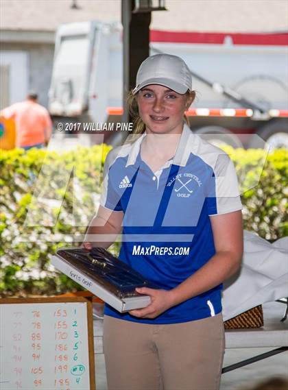 Thumbnail 2 in Section 9 Girls Golf Championship (Day 2) photogallery.