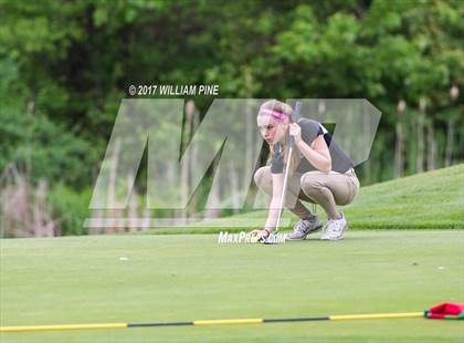 Thumbnail 3 in Section 9 Girls Golf Championship (Day 2) photogallery.