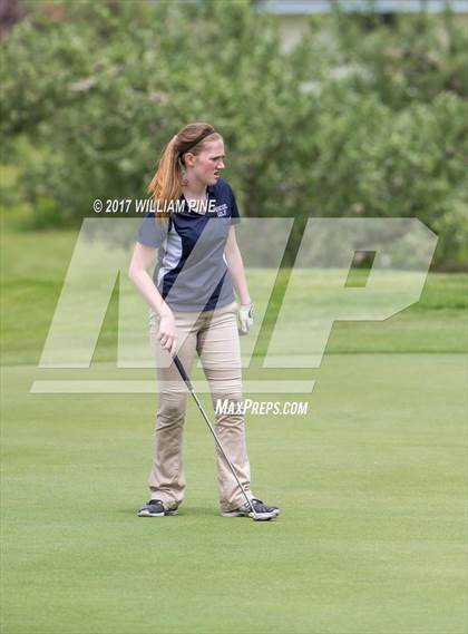 Thumbnail 3 in Section 9 Girls Golf Championship (Day 2) photogallery.