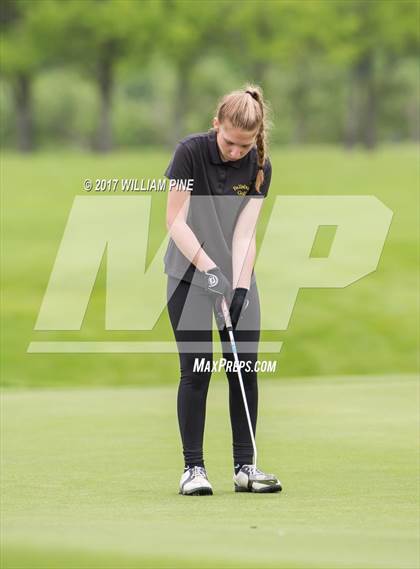 Thumbnail 1 in Section 9 Girls Golf Championship (Day 2) photogallery.