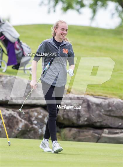 Thumbnail 3 in Section 9 Girls Golf Championship (Day 2) photogallery.