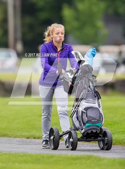 Thumbnail 1 in Section 9 Girls Golf Championship (Day 2) photogallery.