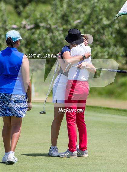 Thumbnail 2 in Section 9 Girls Golf Championship (Day 2) photogallery.