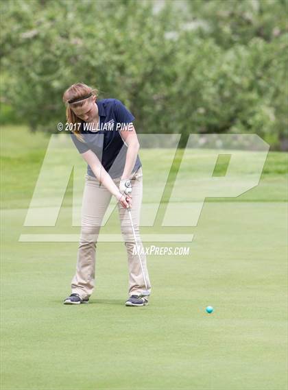 Thumbnail 2 in Section 9 Girls Golf Championship (Day 2) photogallery.