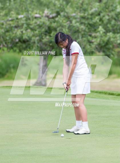Thumbnail 3 in Section 9 Girls Golf Championship (Day 2) photogallery.