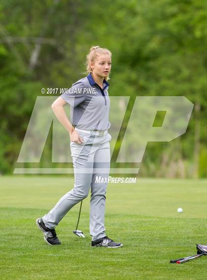 Thumbnail 2 in Section 9 Girls Golf Championship (Day 2) photogallery.