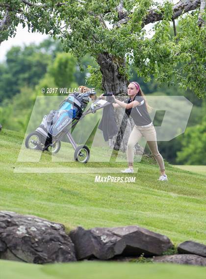Thumbnail 1 in Section 9 Girls Golf Championship (Day 2) photogallery.