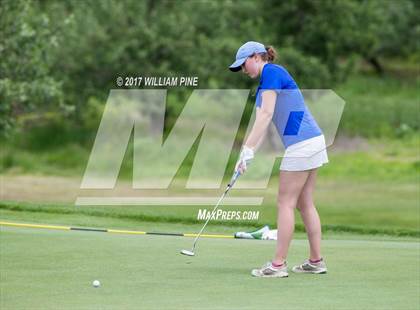 Thumbnail 2 in Section 9 Girls Golf Championship (Day 2) photogallery.