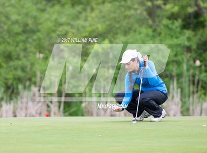 Thumbnail 3 in Section 9 Girls Golf Championship (Day 2) photogallery.