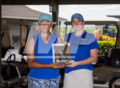 Thumbnail 3 in Section 9 Girls Golf Championship (Day 2) photogallery.