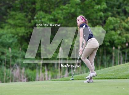 Thumbnail 2 in Section 9 Girls Golf Championship (Day 2) photogallery.