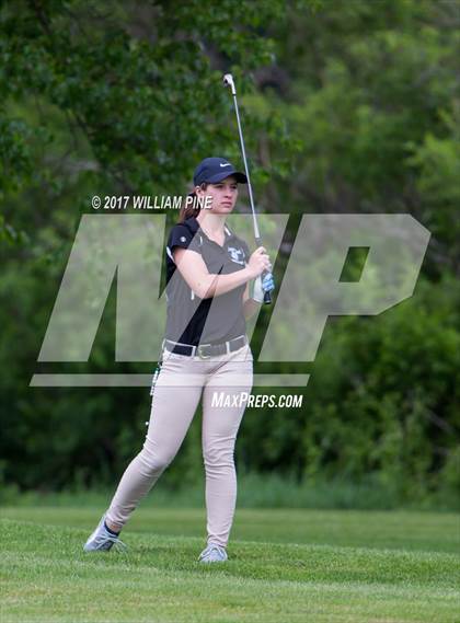 Thumbnail 2 in Section 9 Girls Golf Championship (Day 2) photogallery.