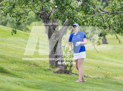 Thumbnail 3 in Section 9 Girls Golf Championship (Day 2) photogallery.