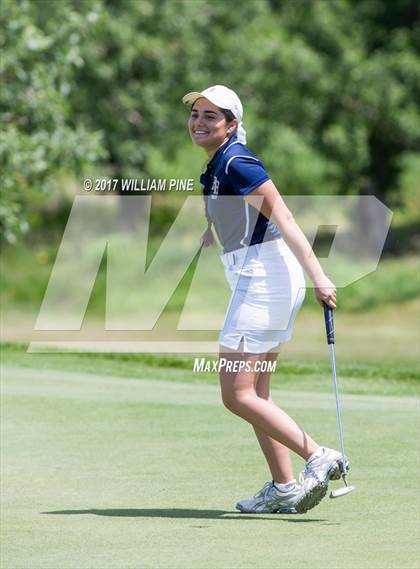 Thumbnail 2 in Section 9 Girls Golf Championship (Day 2) photogallery.
