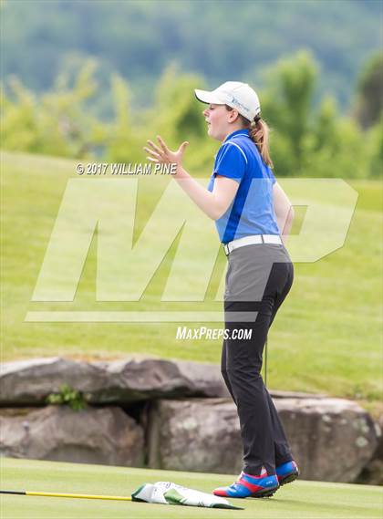 Thumbnail 3 in Section 9 Girls Golf Championship (Day 2) photogallery.