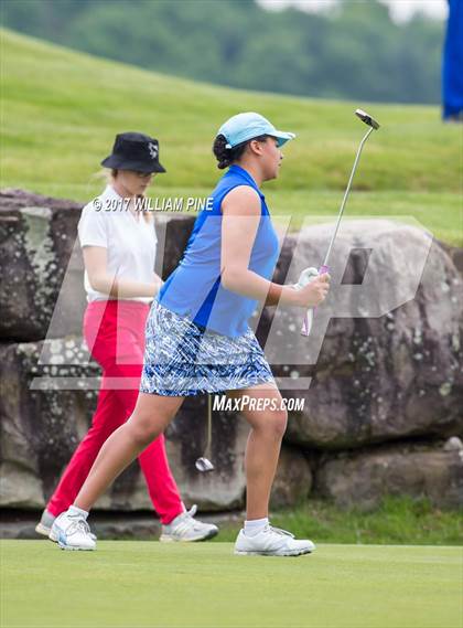 Thumbnail 2 in Section 9 Girls Golf Championship (Day 2) photogallery.