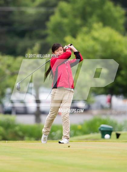 Thumbnail 3 in Section 9 Girls Golf Championship (Day 2) photogallery.