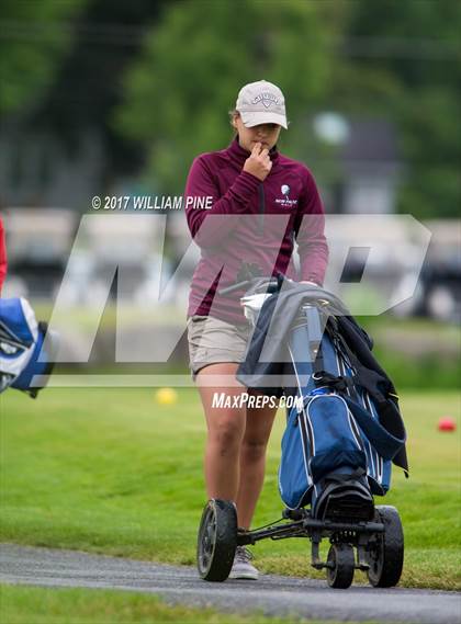 Thumbnail 3 in Section 9 Girls Golf Championship (Day 2) photogallery.