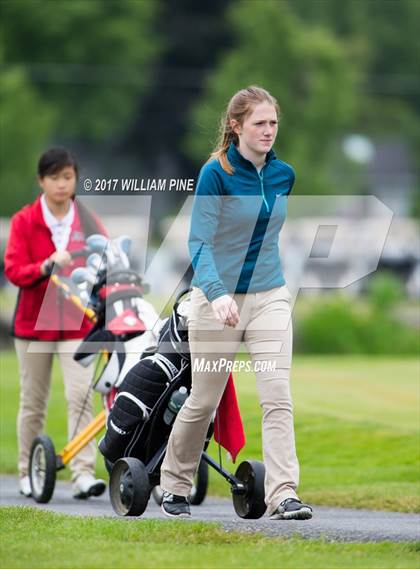 Thumbnail 2 in Section 9 Girls Golf Championship (Day 2) photogallery.