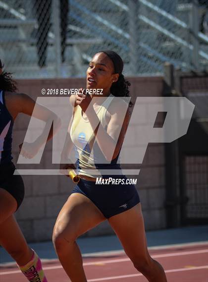 Thumbnail 3 in Golden League CIF Finals (Girls 4 x 400 Relays) photogallery.