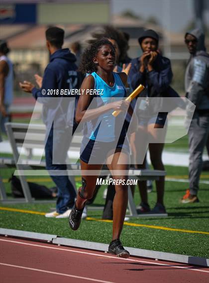 Thumbnail 3 in Golden League CIF Finals (Girls 4 x 400 Relays) photogallery.