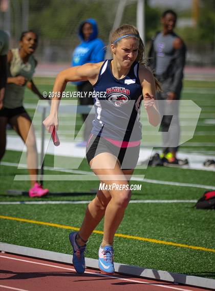 Thumbnail 2 in Golden League CIF Finals (Girls 4 x 400 Relays) photogallery.