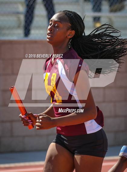 Thumbnail 2 in Golden League CIF Finals (Girls 4 x 400 Relays) photogallery.