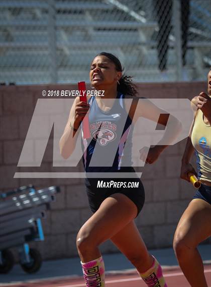 Thumbnail 2 in Golden League CIF Finals (Girls 4 x 400 Relays) photogallery.