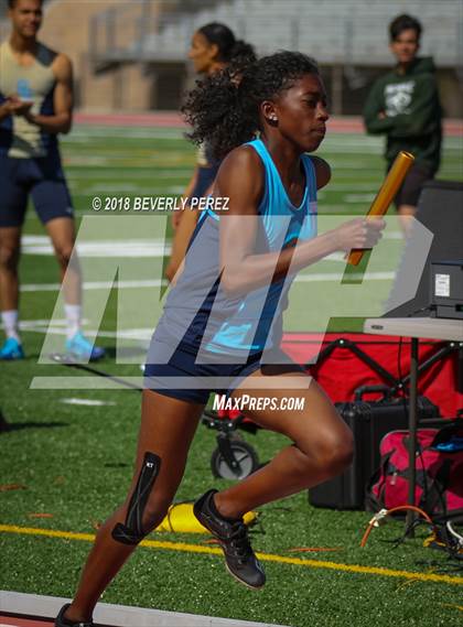 Thumbnail 2 in Golden League CIF Finals (Girls 4 x 400 Relays) photogallery.