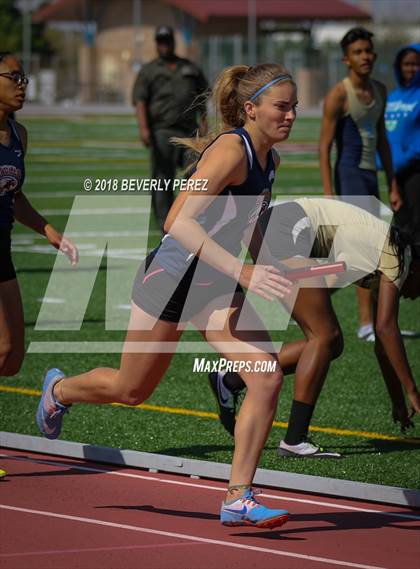 Thumbnail 3 in Golden League CIF Finals (Girls 4 x 400 Relays) photogallery.