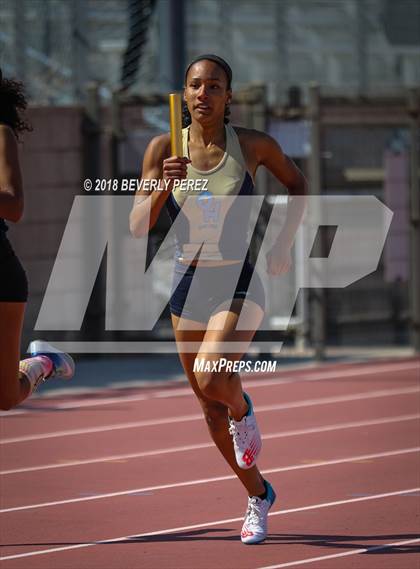 Thumbnail 2 in Golden League CIF Finals (Girls 4 x 400 Relays) photogallery.