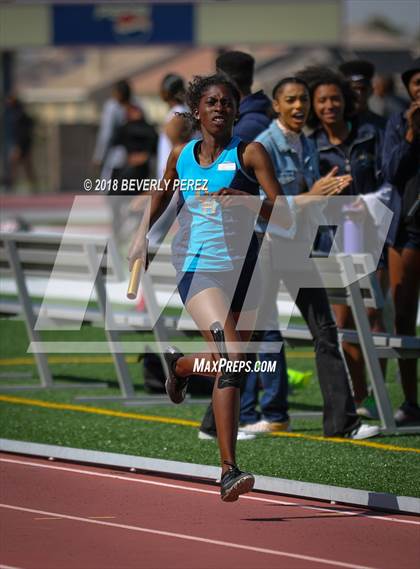 Thumbnail 2 in Golden League CIF Finals (Girls 4 x 400 Relays) photogallery.