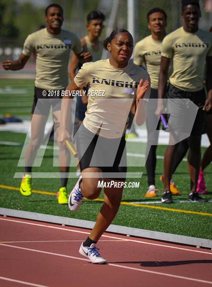 Thumbnail 1 in Golden League CIF Finals (Girls 4 x 400 Relays) photogallery.
