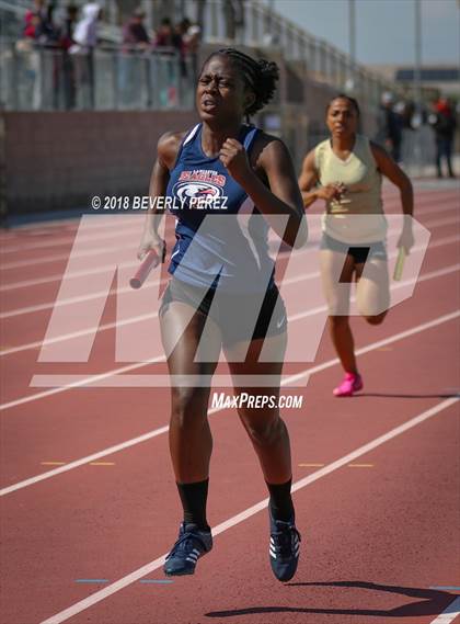Thumbnail 2 in Golden League CIF Finals (Girls 4 x 400 Relays) photogallery.