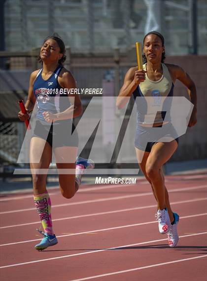 Thumbnail 2 in Golden League CIF Finals (Girls 4 x 400 Relays) photogallery.