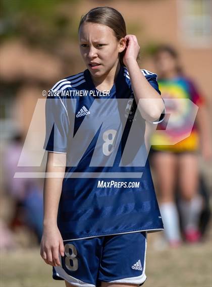 Thumbnail 1 in Purnell Swett vs Hoke County (Kickin for Cancer Jamboree) photogallery.