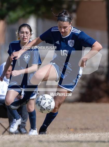 Thumbnail 3 in Purnell Swett vs Hoke County (Kickin for Cancer Jamboree) photogallery.