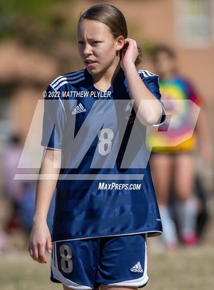 Thumbnail 2 in Purnell Swett vs Hoke County (Kickin for Cancer Jamboree) photogallery.