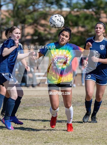 Thumbnail 2 in Purnell Swett vs Hoke County (Kickin for Cancer Jamboree) photogallery.