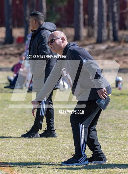Thumbnail 1 in Purnell Swett vs Hoke County (Kickin for Cancer Jamboree) photogallery.