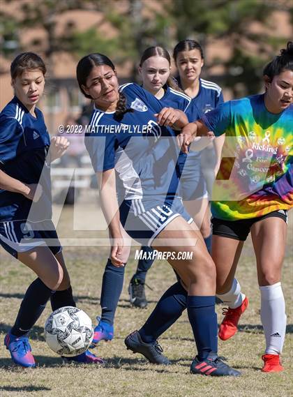 Thumbnail 1 in Purnell Swett vs Hoke County (Kickin for Cancer Jamboree) photogallery.
