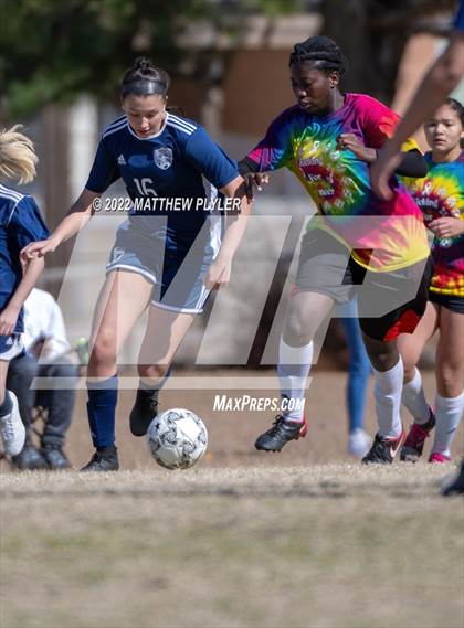 Thumbnail 2 in Purnell Swett vs Hoke County (Kickin for Cancer Jamboree) photogallery.