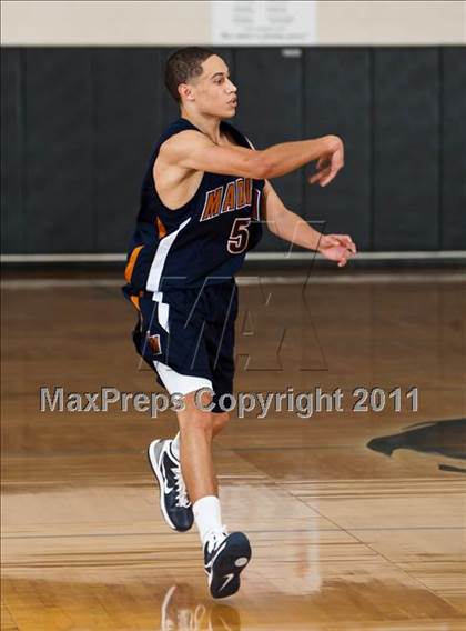 Thumbnail 3 in Spring vs. Madison (McDonald's Texas Invitational) photogallery.