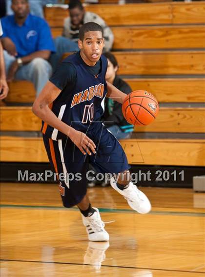 Thumbnail 2 in Spring vs. Madison (McDonald's Texas Invitational) photogallery.