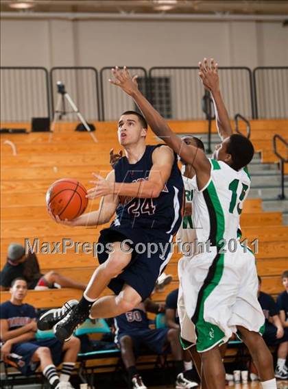 Thumbnail 2 in Spring vs. Madison (McDonald's Texas Invitational) photogallery.