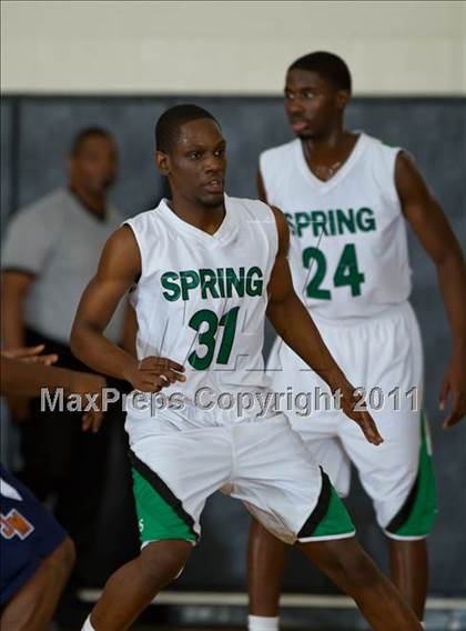 Thumbnail 2 in Spring vs. Madison (McDonald's Texas Invitational) photogallery.