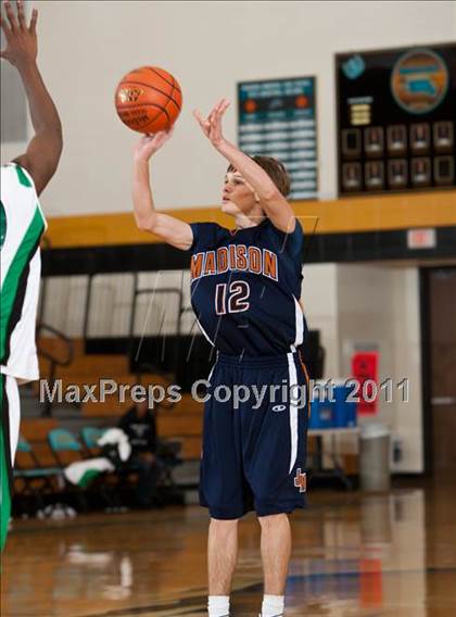 Thumbnail 2 in Spring vs. Madison (McDonald's Texas Invitational) photogallery.
