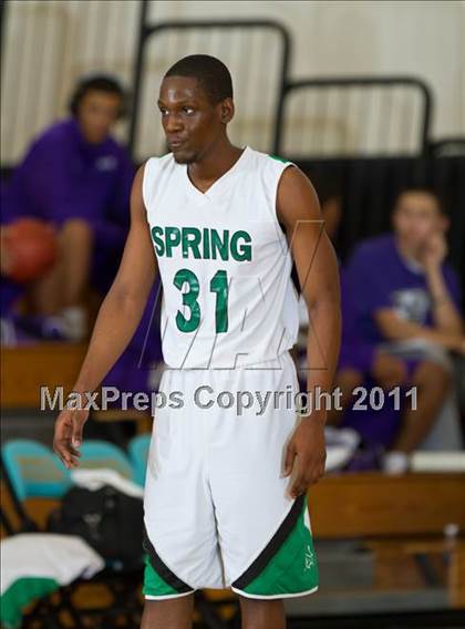 Thumbnail 1 in Spring vs. Madison (McDonald's Texas Invitational) photogallery.